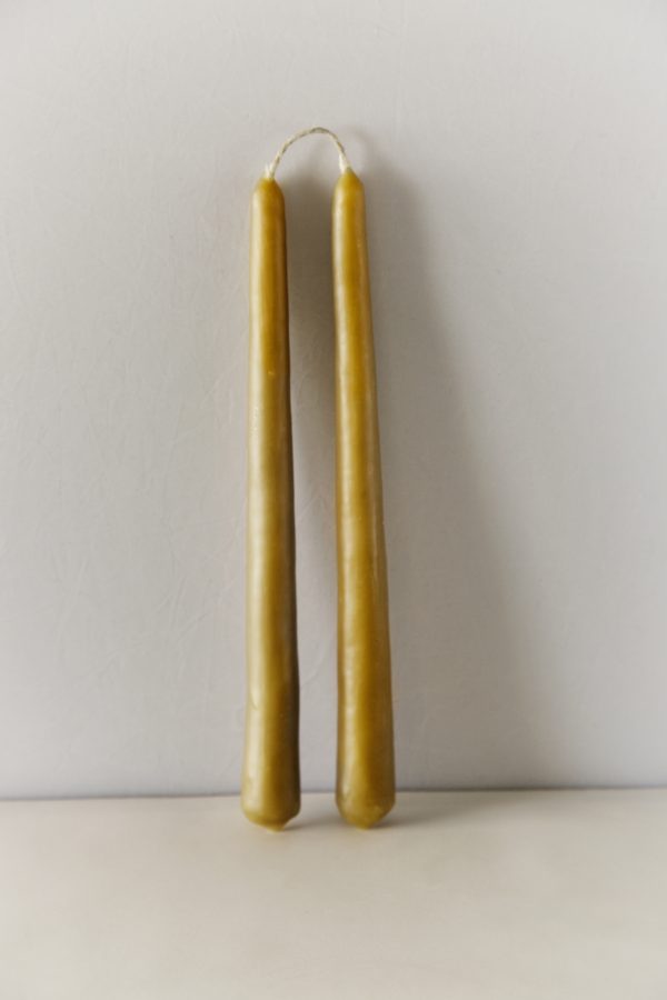 9" Inch Yellow Sustainably Sourced Beeswax Candles