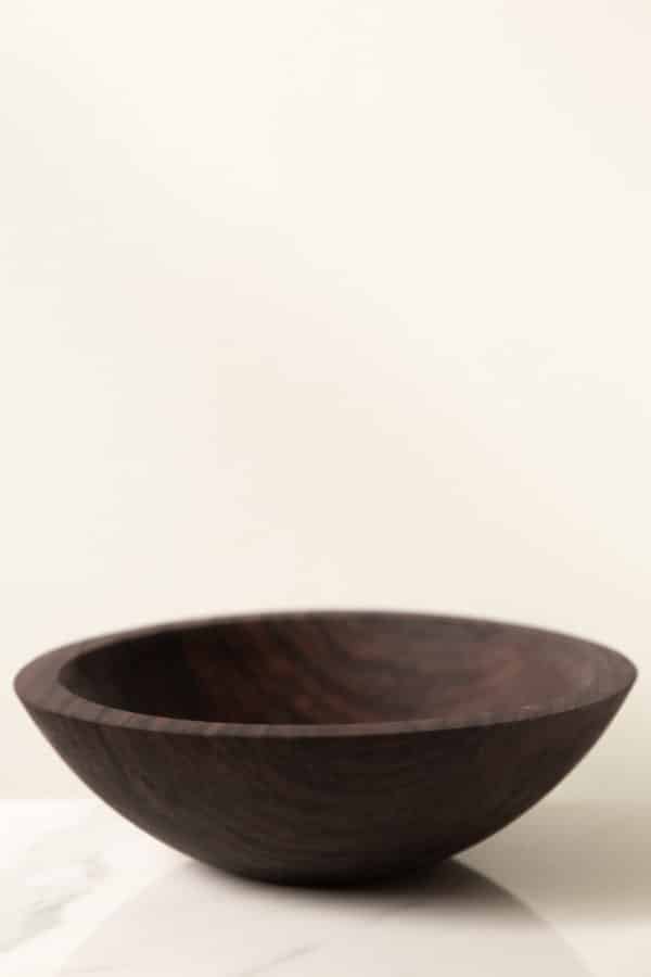 Sustainable Walnut Wooden Salad Bowl