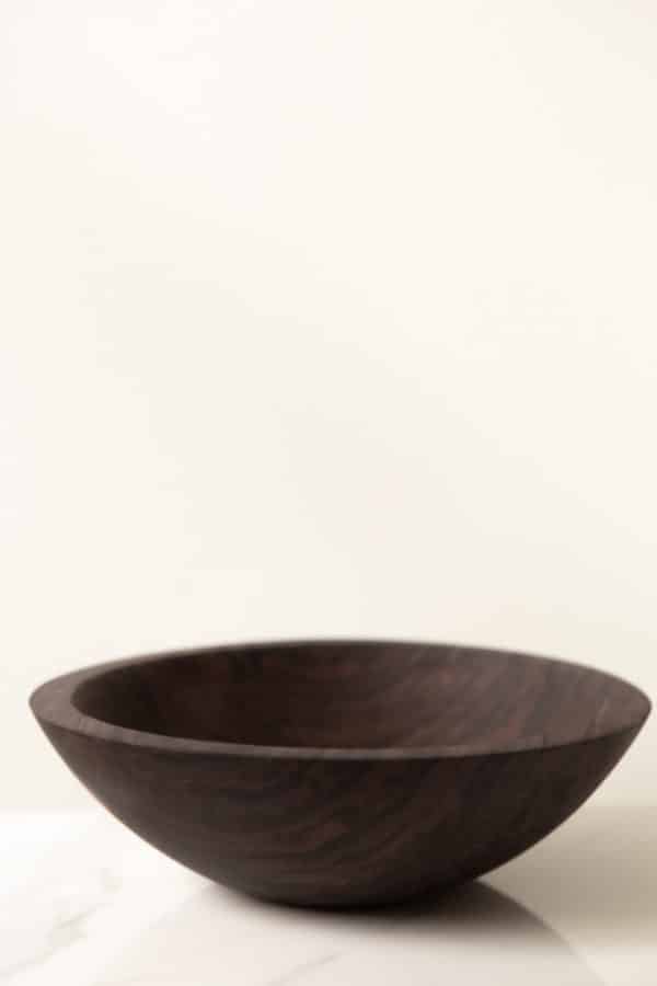 Sustainable Walnut Wooden Salad Bowl